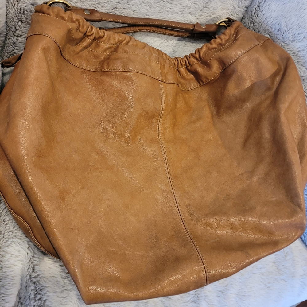 GIANNI NOTARO Italian Leather Hobo Bag - Picture 12 of 14